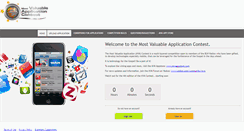 Desktop Screenshot of mvacontest.com