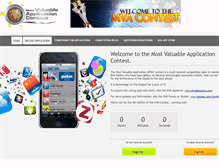 Tablet Screenshot of mvacontest.com